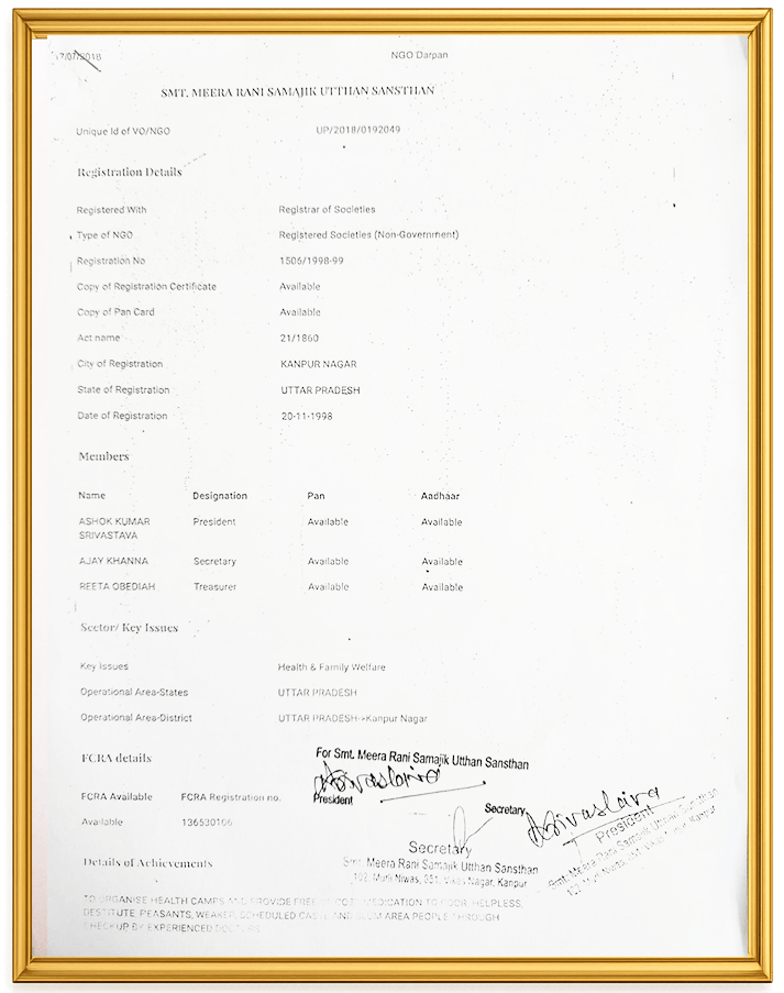 NGO Darpan Registration